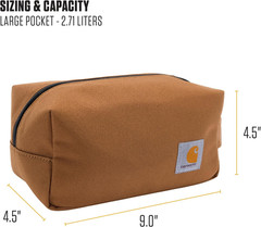 Durable Travel Kit, Organize Essentials W/The Water Resistance Free Toiletry Bag