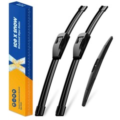 Replacement Windshield Wiper Blades Set 26&Prime;/18&Prime;/12&Prime; for Nissan, Acura, Infiniti