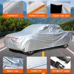 420D 210 inch Waterproof Pickup Truck Car Cover All Weather Protection Universal