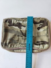 NEW Flying Circle Camo Zip Around Hanging Travel Toiletry Personal Organizer
