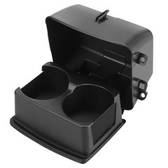X AUTOHAUX Car Rear Seats Cup 17.5x15x7cm / 6.89&Prime;x5.91&Prime;x2.76&Prime;(L*W*H), Black