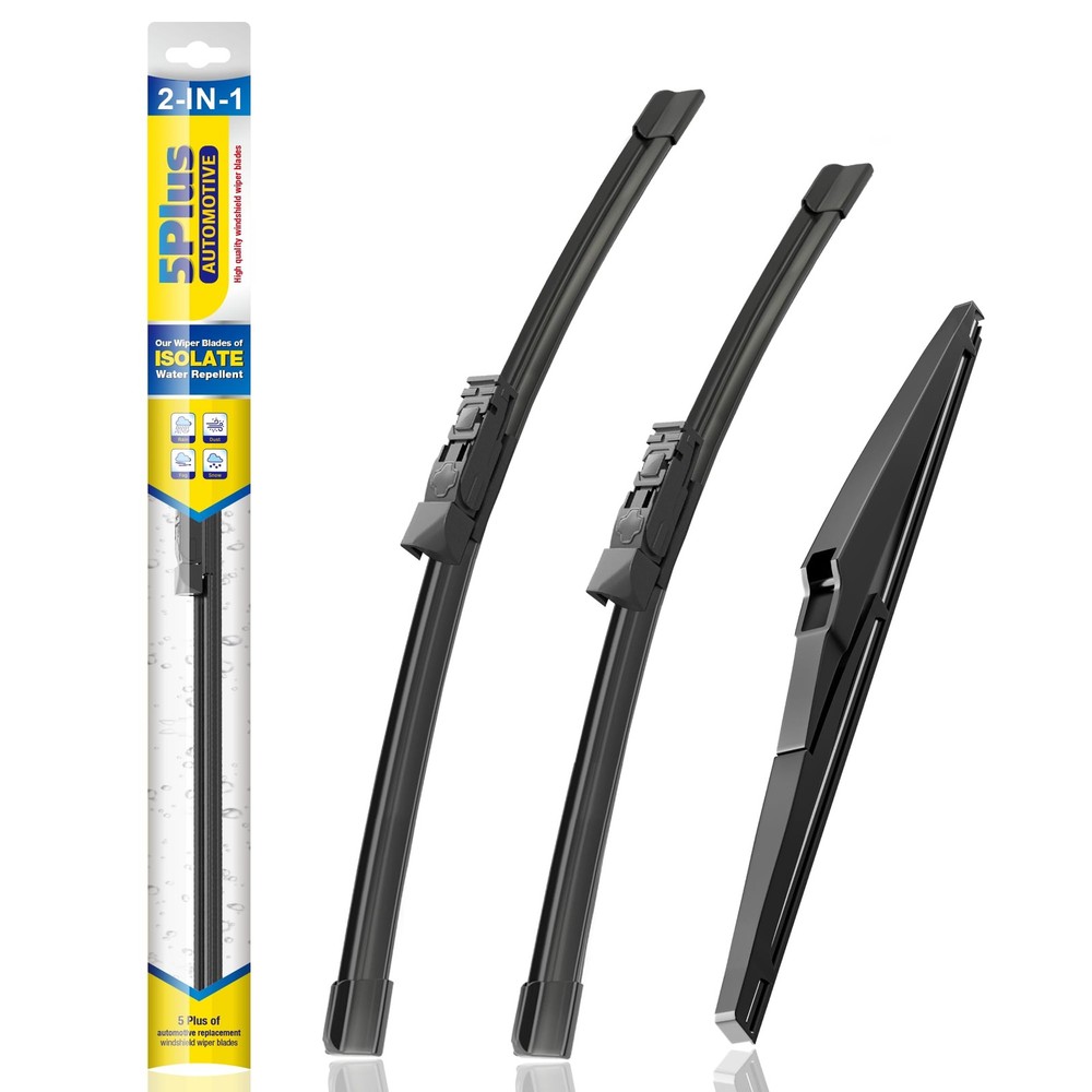5 PLUS® Windshield Wiper Blades Set Replacement for MAZDA CX5 CX9 CX-5 CX-9