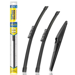 5 PLUS® Windshield Wiper Blades Set Replacement for MAZDA CX5 CX9 CX-5 CX-9