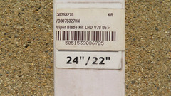 Volvo V70 XC70 XC90 S80 S60 Wiper blades Set of 2 # 30753270