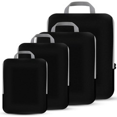 PANDA JOYS 4 Set Compression Packing Cubes Travel Travel Accessories Expandable