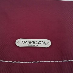 Travelon Anti Theft Crossbody Foldover Burgundy/Gray Travel Bag
