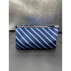 NWT BROOKS BROTHERS Amenity Pouch Unisex Blue Striped United Polaris Kit OS