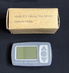 Vintage Talking Trip Advisor Model 875 – in box with Instructions
