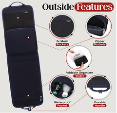 Clearance: FlexPack Urban Backpack Organizer | NEW | BLK | 40% Off (MSRP $39.99)
