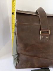 Origaudio Finley Mill Collection Canvas And Vegan Leather Weekender Bag
