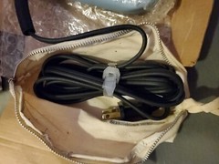 Vintage Osrow Tourist Mini-Iron 120 or 240 V SD-02T-L Blue Travel Iron. Open box
