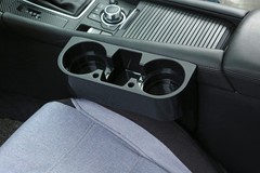Heart Horse Cup Holder Portable Multifunction Vehicle Seat 1 Pack, Black