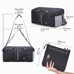 Sports Gym Duffel Bag Travel Hiking Overnight Weekender Duffle Luggage Handbag