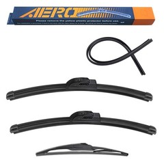 AERO Wipers Replacement for Acura MDX 2020-2014, 26&Prime;+20&Prime; Front + 14&Prime; Rear, Pr…