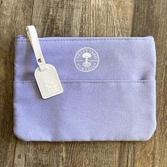 Amenity Kit Neal’s Yard Remedies Travel Toiletry Oils Pouch Bag Purple Stash