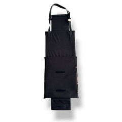Bubba Board Airplane Travel Seat Extender Black/Orange Adjustable Carrying Strap