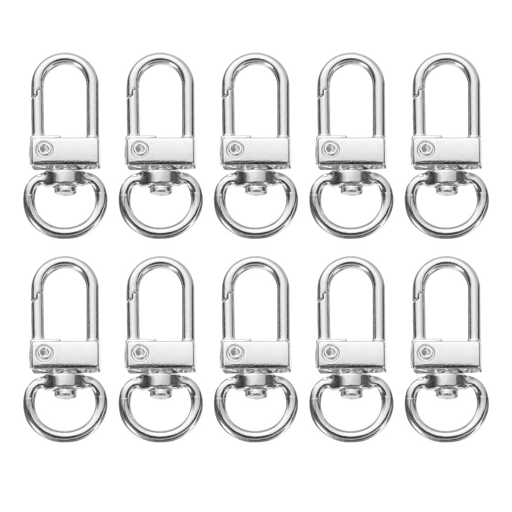 10 pcs quick release hooks for white keys, for lobster claw