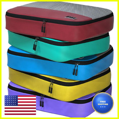 Dot&Dot Large Packing Cubes For – 5Pc Packing Cubes For – Organizer