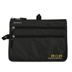 Travelon World Travel Essentials Seat Pack Organizer One Size, Black