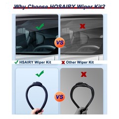 Rear Wiper Arm Blade Set for Mercedes Benz ML Class 2006-2015 ML350 W164 W166…