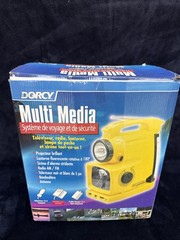 Dorcy Multi Media Travel And Safety System. Tested. Read Desc