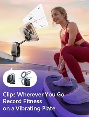 LISEN Airplane Travel Europe Vacation Essentials Phone Holder Gadgets Black