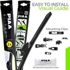 97045 18Inch 450mm SiTech Silicone Wiper Blade, Premium AllSeason OEM Windshi…