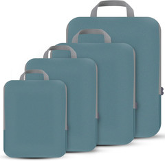 4 Set Compression Packing Cubes Travel – Travel Accessories Expandable Packing O
