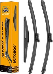 Windshield Wiper Blades for Honda CR-V 2023-2025 + 10 Rear Blade Pack of 3