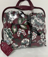Vera Bradley Vera Bradley 4 Piece Travel Set Bordeaux Blooms New $98