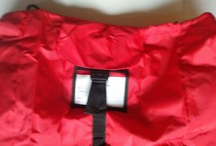 KiddiGo Stroller Gate Check Bag/Backpack Red 18&Prime; x 18&Prime; x 33&Prime;