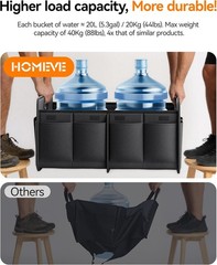 Trunk Organizer, Car Storage, Reinforced Handles, Collapsible Multi-Compatible