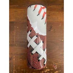 Half baseball and football 20oz Skinny Tumbler