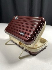Eva Air x Rimowa Hard Case Travel Accessory Amenity Bag – Ruby Red