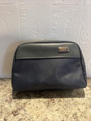 TUMI for Delta First Class Small Pouch Zippered Soft Travel Case Dopp Kit Bag