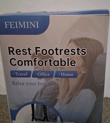 Feimini Blue Rest Footrests Comfortable, Travel, Home, Office