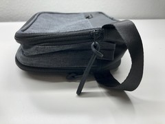 Swiss Gear Travel Bag Toiletries Gray Mens Zip Handle Organizer Compartments