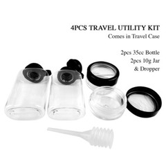 Rucci 4-Piece Travel Utility Kit