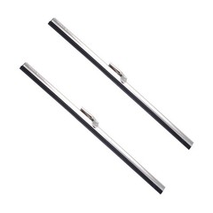 10 Inch Windshield Wipers 2PCS Stainless Steel Wiper Blades For Car And DJYD