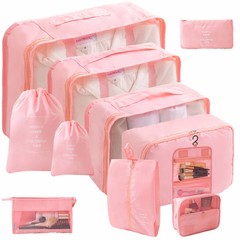 Travel Packing Cubes Set Luggage Organizer Bags Suitcase Storage Pouches 10PCS