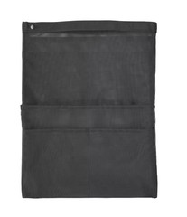 MUJI Nylon Mesh Bag in Bag A4 Vertical Black Japan Document Organizer