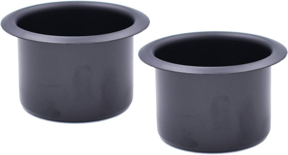 2Pcs Metal Sofa Recliner-Handles Cup Holder Insert Replacement Drink black