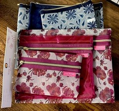 Travel Bags Accessories Mesh 2pks Of 3 – I -3pc Pink Set 1-3pc Blue Set