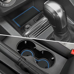 Auovo Protector Mats for Volkswagen Jetta Accessories 2013-2018, Blue