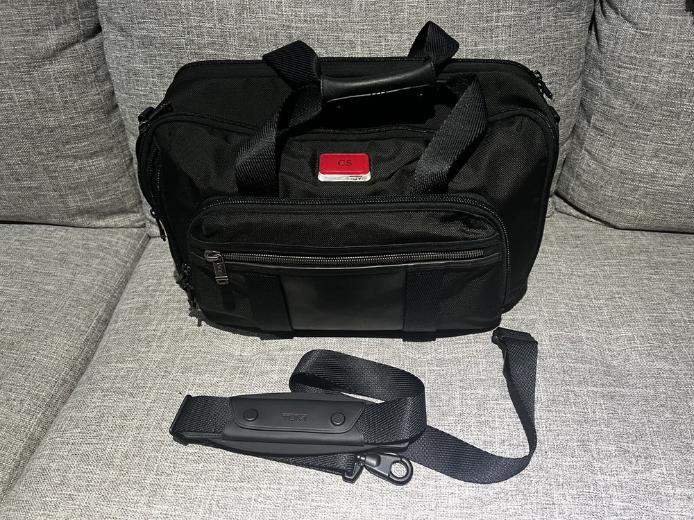 Tumi Alpha Bravo Murray 3 Way Briefcase