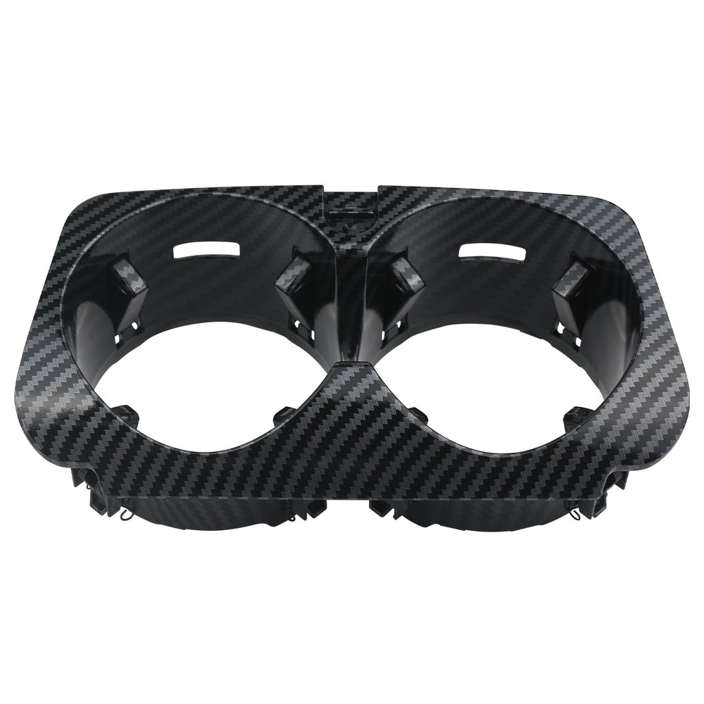 Osompar Center Console Cup Holder Insert (Carbon Fiber) Carbon Fiber