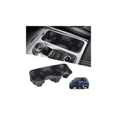 Cup Holder Inserts for Ford Explorer For 2020-2024, Black