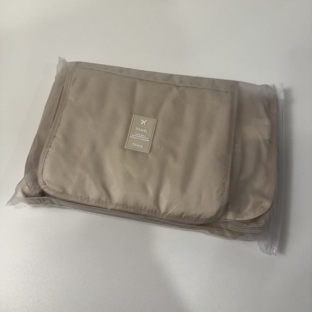 Travel Wish U Have A Colorful Life Beige 8 Bag Set NEW