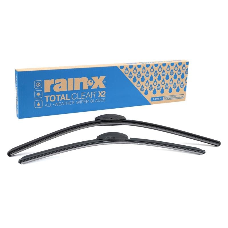 810334 Total Clear Beam Wiper Blades 24&Prime; & 18&Prime; Windshield Wipers for A…