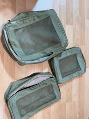 Monos Compressible Packing Cubes Set of 3 Green